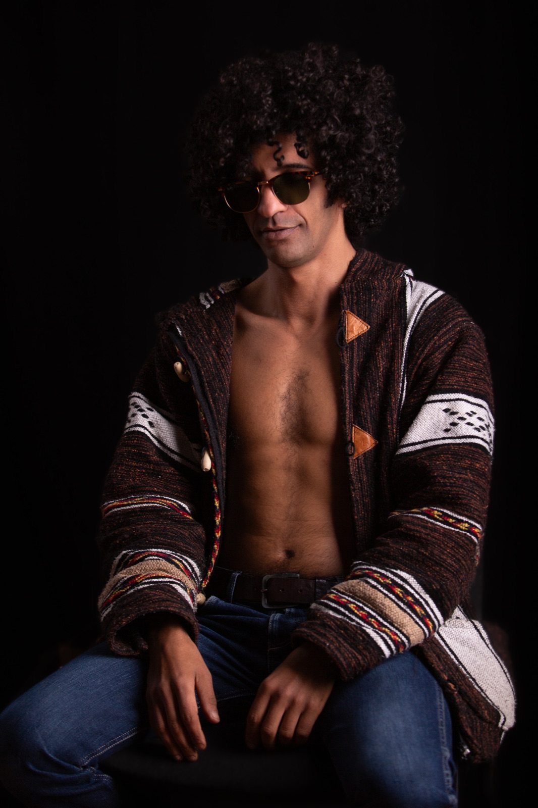 Youssef dei Savana Funk, ritratto in studio